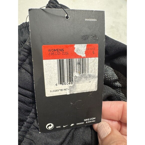 Nike Epic Training Pant Running Women's Large Pockets Black 836120 - New - Picture 8 of 8